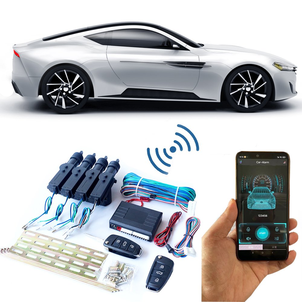 Car Alarm System Keyless Entry System Central Locking Central Locking System for Cars 12V